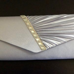 Silver Clutch Purse